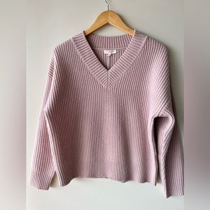 DEMYLEE: Rosita Wool V-Neck Sweater